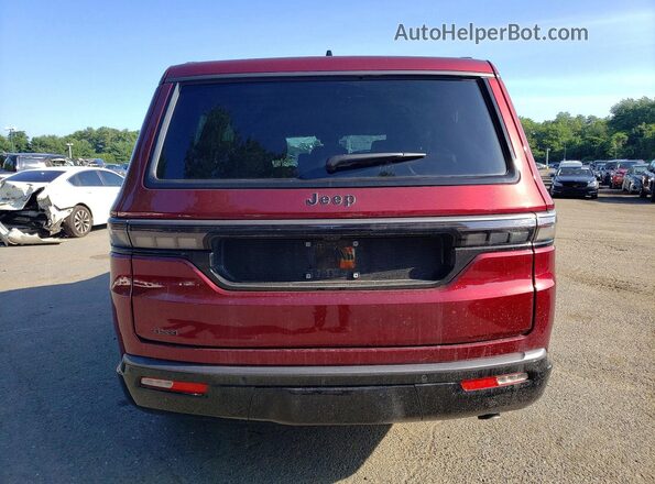 1C4SJVBP0TS166041 2026 JEEP GRAND Красный Вид сзади