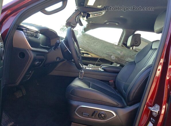1C4SJVBP0TS166041 2026 JEEP GRAND Красный Вид салона спереди