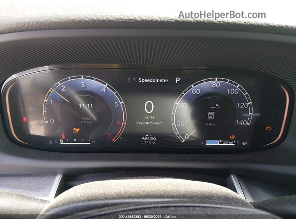1C4SJVBP3TS178264 2026 JEEP GRAND WAGONEER Red Вид задніх сидінь
