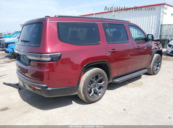 1C4SJVBP3TS178264 2026 JEEP GRAND WAGONEER Red Задня права чверть