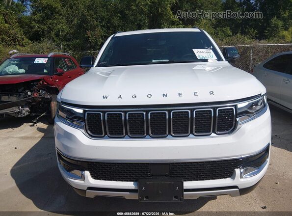 1C4SJVBP5SS525401 2025 JEEP WAGONEER White Vista del cuadro de instrumentos