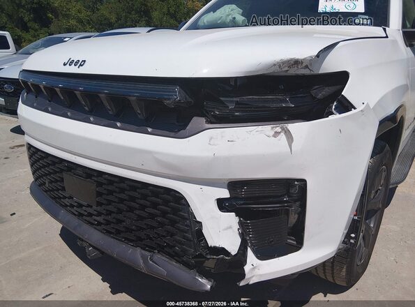 1C4SJVBP5TS158758 2026 JEEP GRAND WAGONEER White წინა ხედი