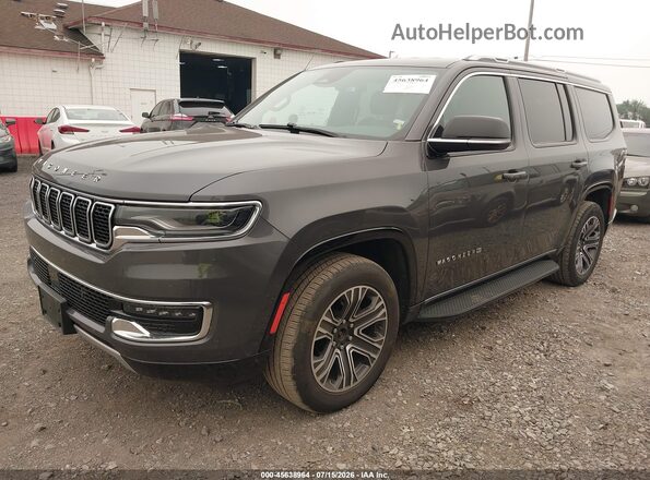1C4SJVBP7RS175280 2024 JEEP WAGONEER Gray Առջևի ձախ երեք քառորդ տեսարան