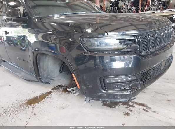1C4SJVBP8PS513380 2023 JEEP WAGONEER Black Widok z przodu