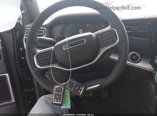 1C4SJVBP8TS176655 2026 JEEP GRAND WAGONEER Black Առջևի վահանակի տեսք