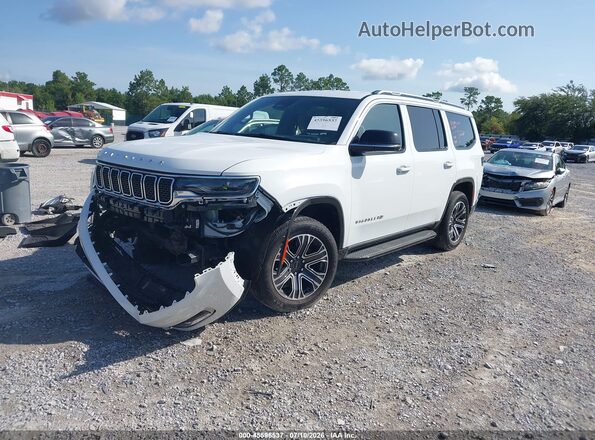 1C4SJVBPXSS537415 2025 JEEP WAGONEER Белый Передняя левая четверть