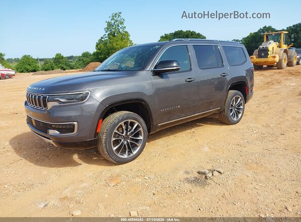1C4SJVDP0SS533368 2025 JEEP WAGONEER Gray Передня ліва чверть