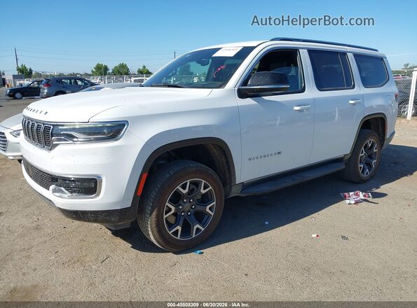 1C4SJVDP1RS176020 2024 JEEP WAGONEER White წინა მარცხენა ხედი სამი მეოთხედიდან