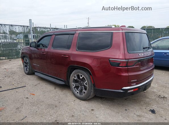 1C4SJVDP5PS553476 2023 JEEP WAGONEER Red Հետևի ձախ
