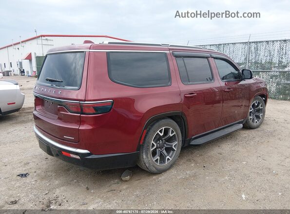 1C4SJVDP5PS553476 2023 JEEP WAGONEER Red Հետևի աջ