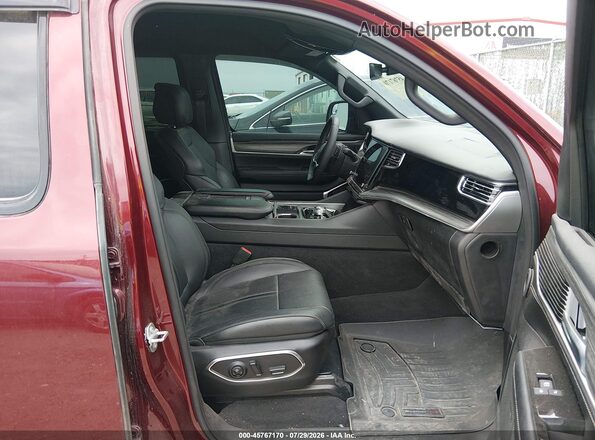 1C4SJVDP5PS553476 2023 JEEP WAGONEER Red Սալոնի դիմացի տեսք