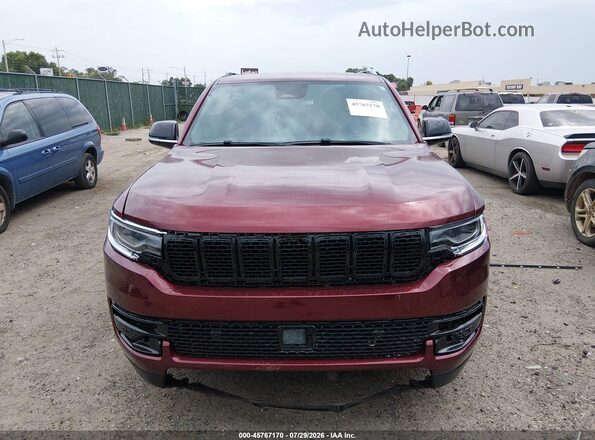 1C4SJVDP5PS553476 2023 JEEP WAGONEER Red Սալոնի հետևի տեսք