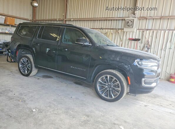 1C4SJVDP7RS153437 2024 JEEP WAGONEER Черный Передняя правая четверть