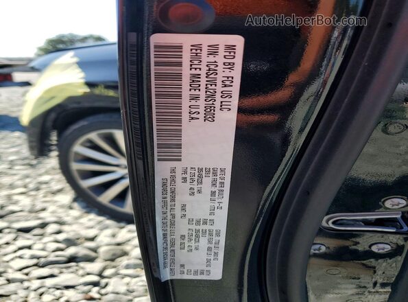 1C4SJVEJ2NS165032 2022 JEEP GRAND Черный Панорамный вид салона 360°