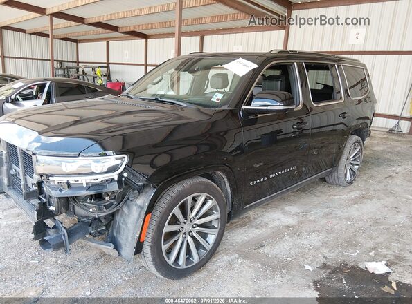 1C4SJVEJ3PS558959 2023 JEEP GRAND WAGONEER Черный Передняя левая четверть