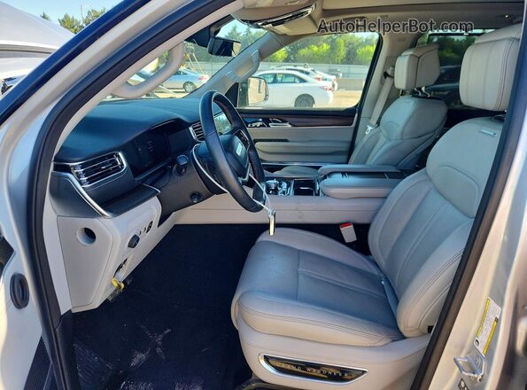 1C4SJVEJ5PS521315 2023 JEEP GRAND Silver Vista interior delantera