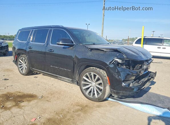1C4SJVFJ8NS102788 2022 JEEP GRAND Черный Передняя правая четверть