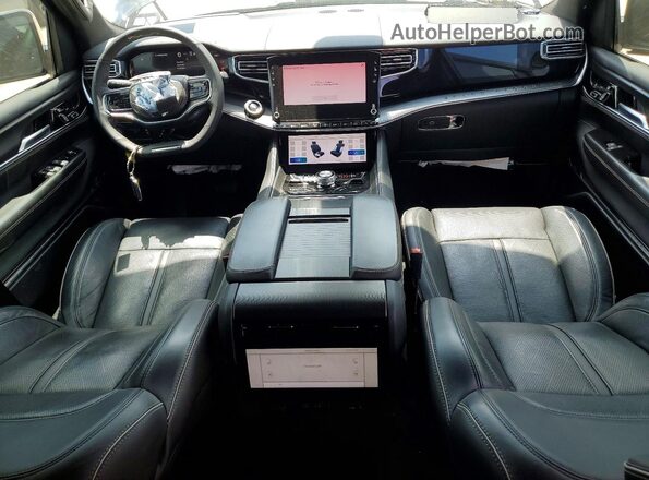 1C4SJVFP7RS155606 2024 JEEP GRAND Black Dashboard view