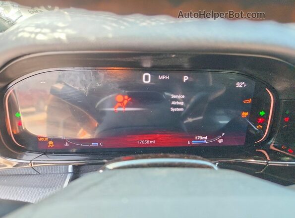 1C4SJVGP2SS502621 2025 JEEP GRAND Black Widok zestawu wskaźników