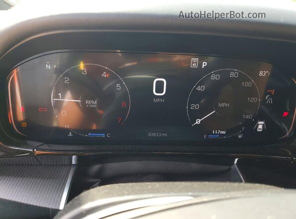 1C4SJVGP3RS192926 2024 JEEP GRAND Black Вид щитка приладів
