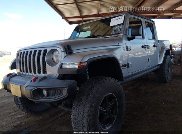 1C6HJTAG0LL212694 2020 JEEP GLADIATOR Gray Przód lewy