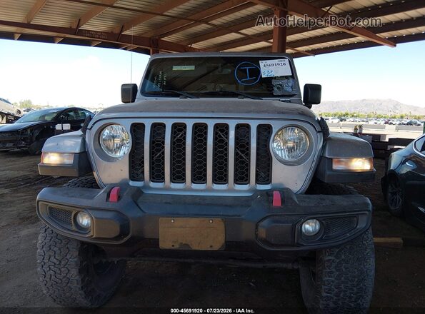 1C6HJTAG0LL212694 2020 JEEP GLADIATOR Gray Widok z przodu