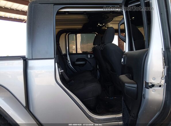 1C6HJTAG0LL212694 2020 JEEP GLADIATOR Gray Widok naklejki z numerem VIN