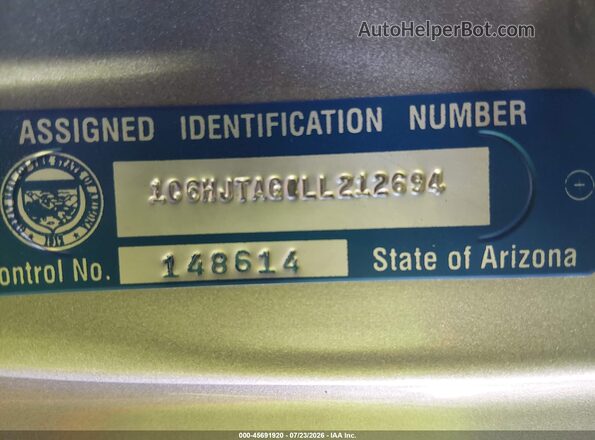 1C6HJTAG0LL212694 2020 JEEP GLADIATOR Gray Widok komory silnika
