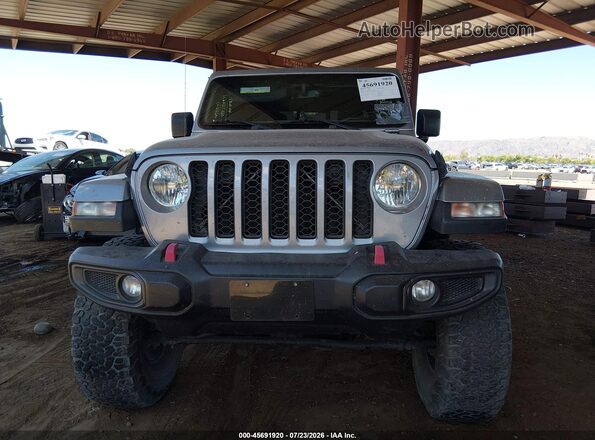 1C6HJTAG0LL212694 2020 JEEP GLADIATOR Gray Widok zestawu wskaźników