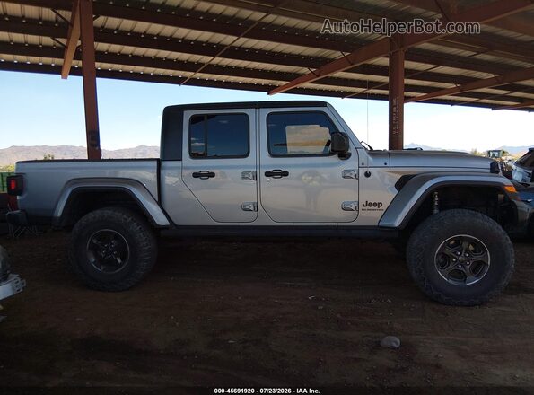 1C6HJTAG0LL212694 2020 JEEP GLADIATOR Gray Widok wnętrza z tyłu