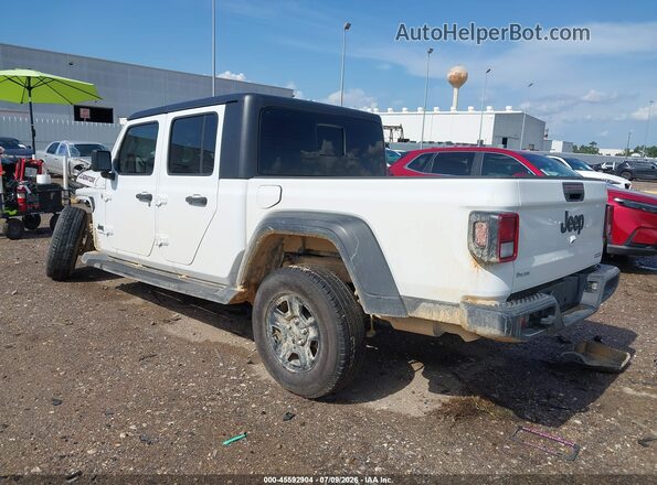 1C6HJTAG0ML537590 2021 JEEP GLADIATOR White Trasero izquierdo