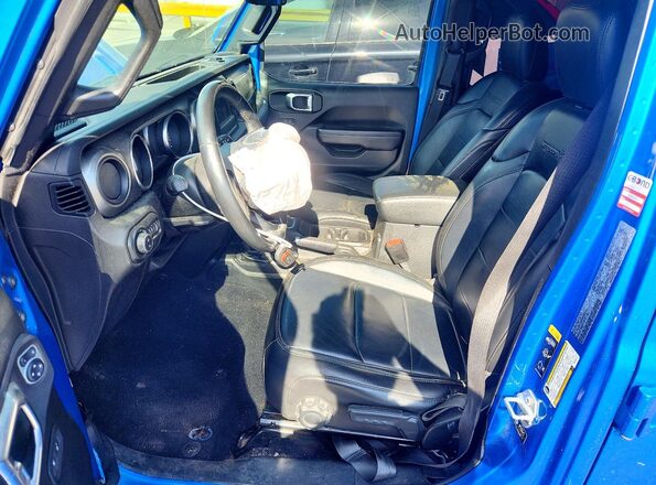 1C6HJTAG0ML563154 2021 JEEP GLADIATOR Blue Vista interior delantera