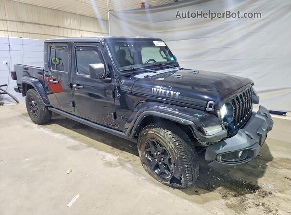 1C6HJTAG0NL142505 2022 JEEP GLADIATOR Black Front right