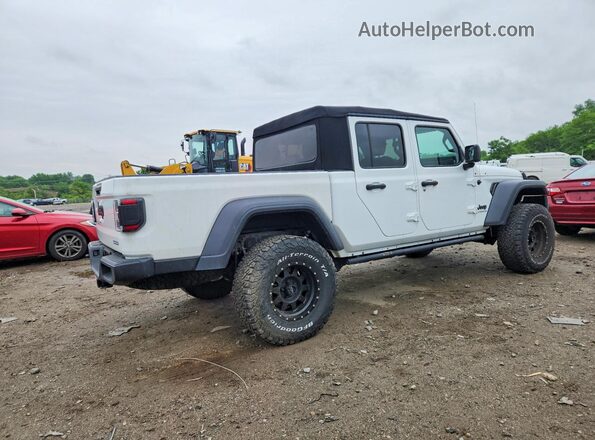 1C6HJTAG1LL113205 2020 JEEP GLADIATOR White უკანა მარჯვენა