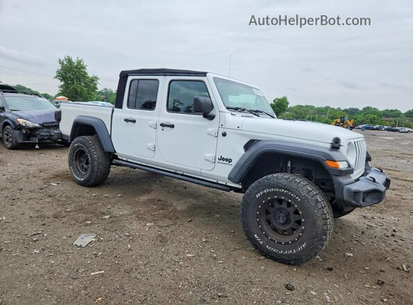 1C6HJTAG1LL113205 2020 JEEP GLADIATOR White წინა მარჯვენა