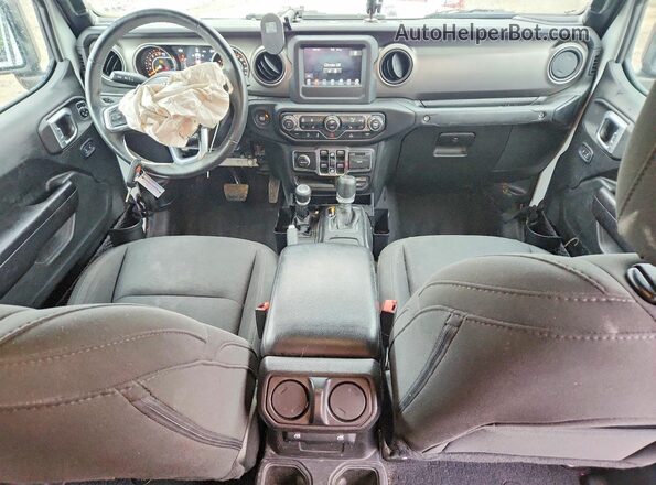 1C6HJTAG1LL113205 2020 JEEP GLADIATOR White წინა პანელის ხედი