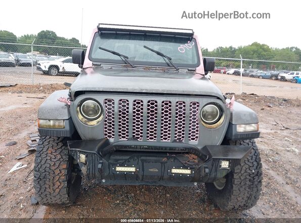 1C6HJTAG1ML500905 2021 JEEP GLADIATOR Серый Вид щитка приборов