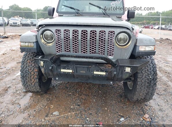 1C6HJTAG1ML500905 2021 JEEP GLADIATOR Серый Вид спереди