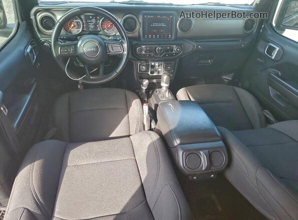 1C6HJTAG1ML501939 2021 JEEP GLADIATOR Black Dashboard view