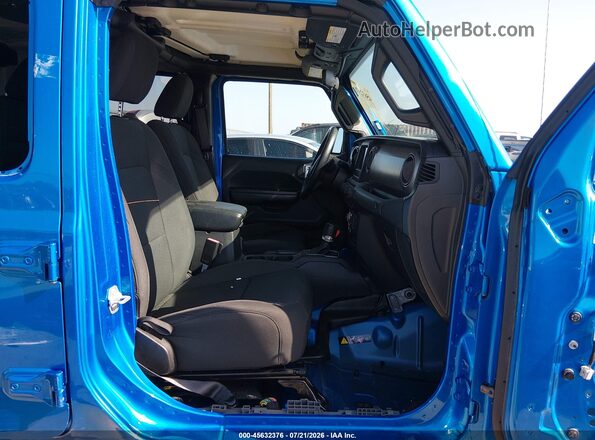 1C6HJTAG1ML535864 2021 JEEP GLADIATOR Blue Front interior view