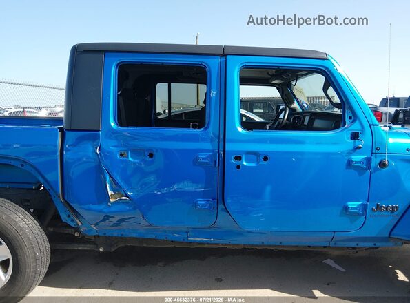 1C6HJTAG1ML535864 2021 JEEP GLADIATOR Blue 360 interior view