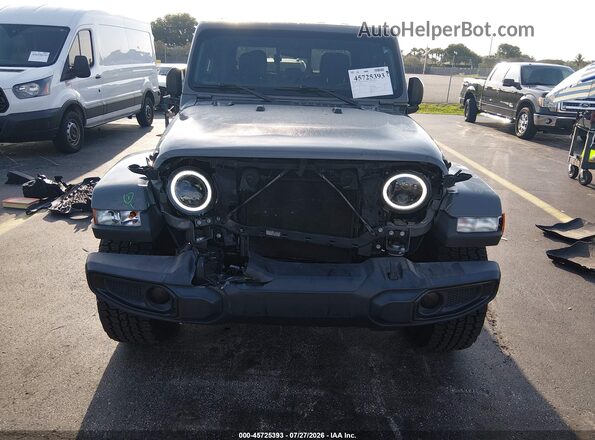 1C6HJTAG1ML568332 2021 JEEP GLADIATOR Серый Вид спереди