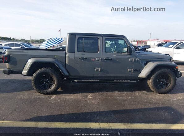 1C6HJTAG1ML568332 2021 JEEP GLADIATOR Серый Панорамный вид салона 360°