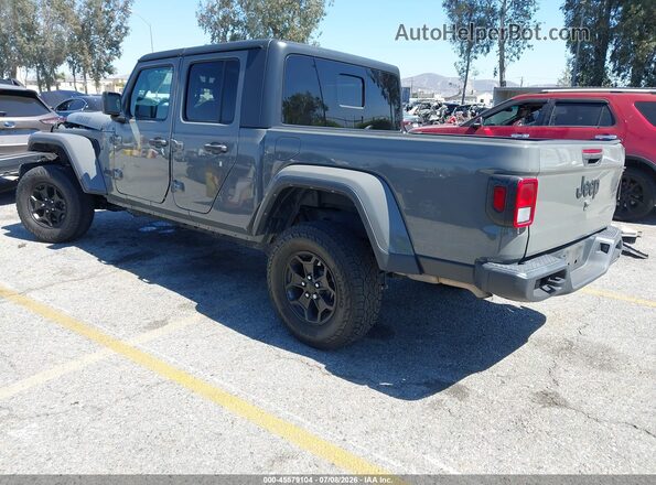 1C6HJTAG1PL507793 2023 JEEP GLADIATOR Gray Tył lewy