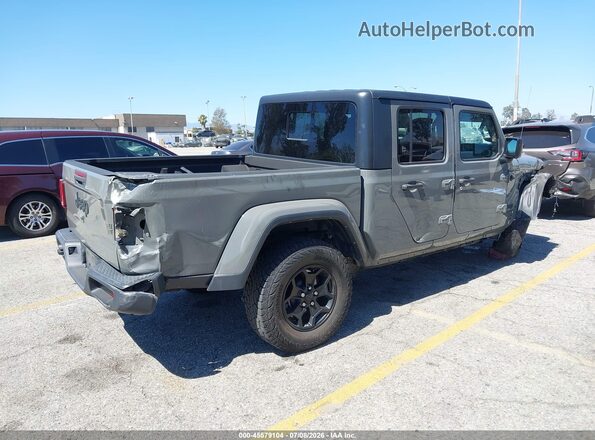 1C6HJTAG1PL507793 2023 JEEP GLADIATOR Gray Tył prawy