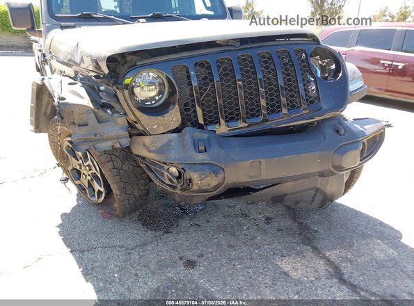 1C6HJTAG1PL507793 2023 JEEP GLADIATOR Gray Widok zestawu wskaźników
