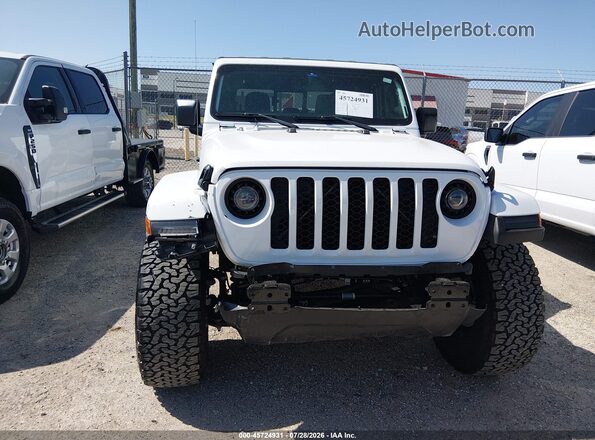 1C6HJTAG1PL544925 2023 JEEP GLADIATOR White Instrument cluster view