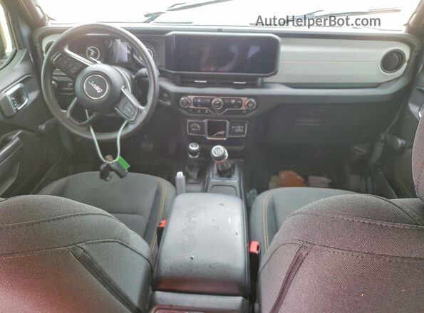 1C6HJTAG1RL116937 2024 JEEP GLADIATOR Gray Widok deski rozdzielczej