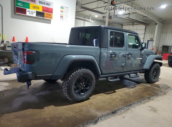 1C6HJTAG1RL118302 2024 JEEP GLADIATOR Blue Tył prawy