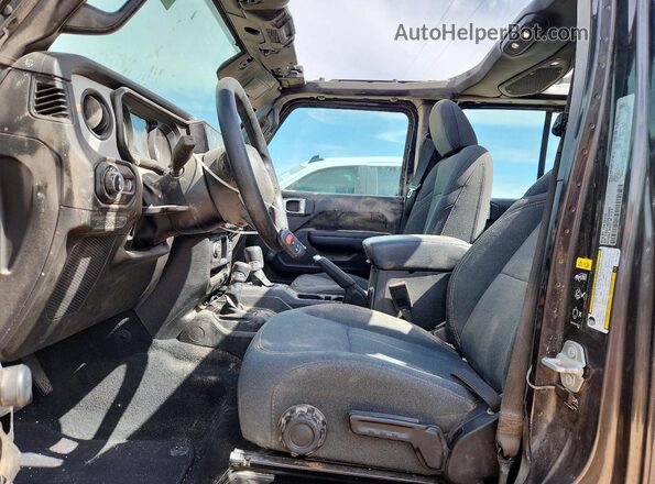 1C6HJTAG1RL124603 2024 JEEP GLADIATOR Silver Widok wnętrza z przodu